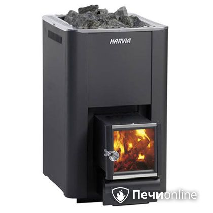Дровяная банная печь Harvia 20 SL бойлер (WK200BSL boiler) в Астане